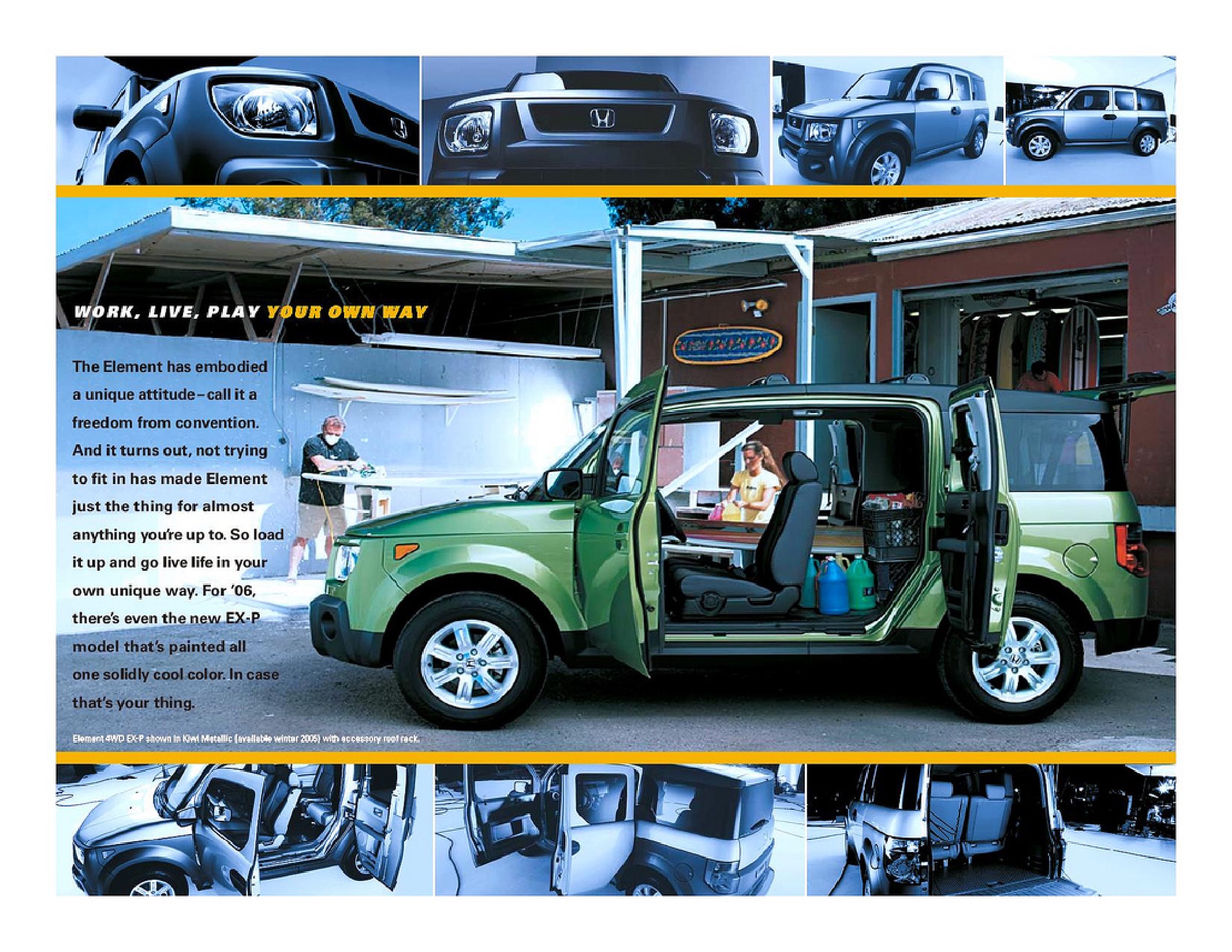 2006 Honda Element Brochure Page 5